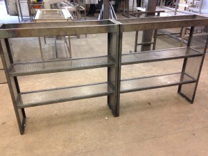 Mild steel back bar framework  (10)